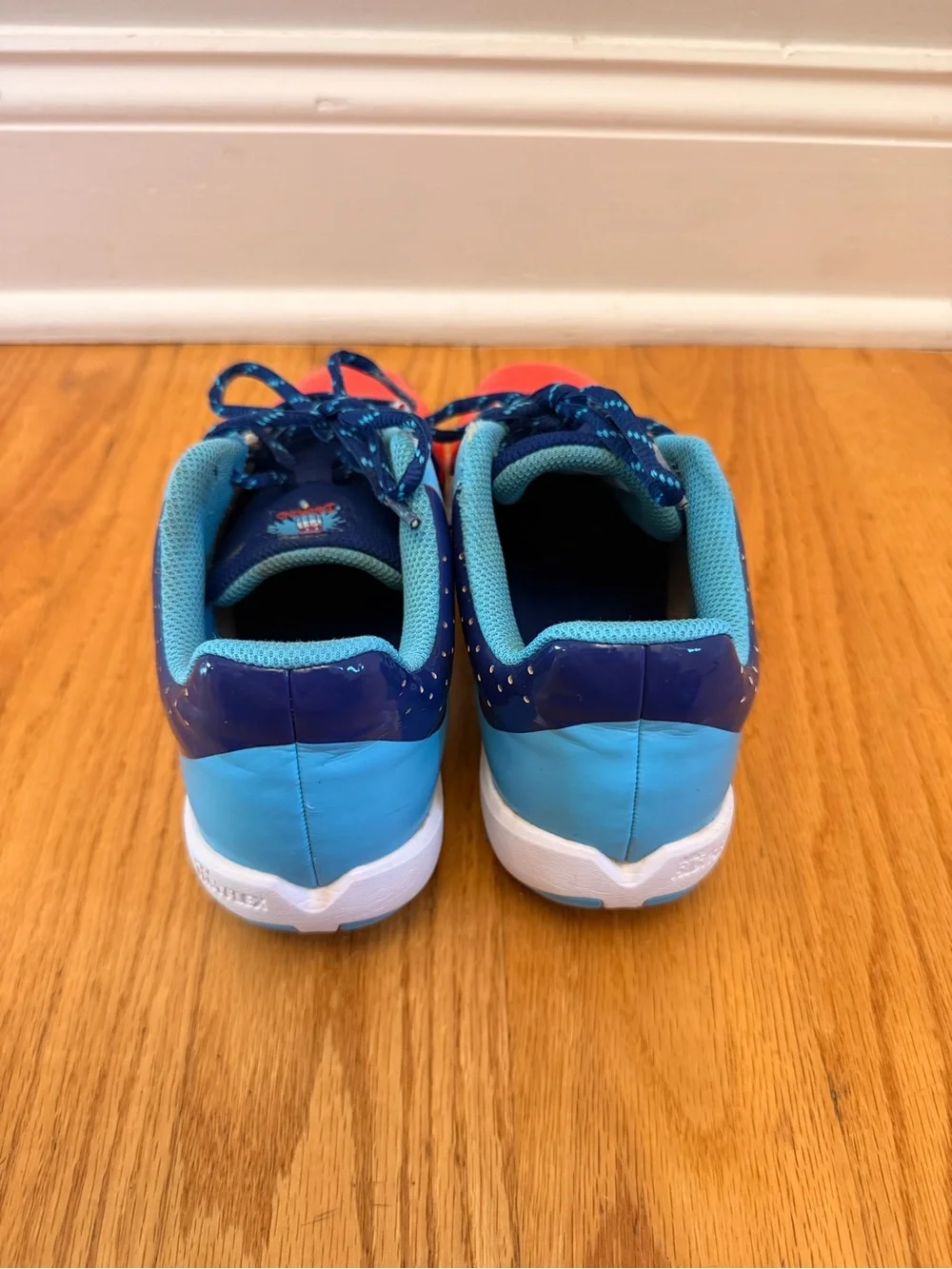 Nike Kids' Red, White & Blue Baseball Cleats